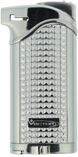 Vector Maximus 1er Regular Flame Feuerzeug Chrome Satin Vector Maximus 1er Regular Flame Feuerzeug Chrome Satin