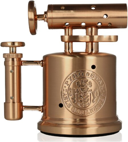 Vector Quadpump Hi-Power 4er Jetflame Feuerzeug Rose Gold Satin