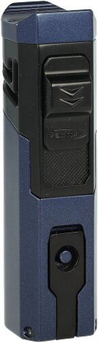 Vector Quatro / 06 4 Jetflame Feuerzeug Metallic Blue