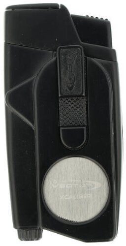 Vector Xcaliber 2er Jetflame Feuerzeug Black Matte Vector Xcaliber 2er Jetflame Feuerzeug Black Matte