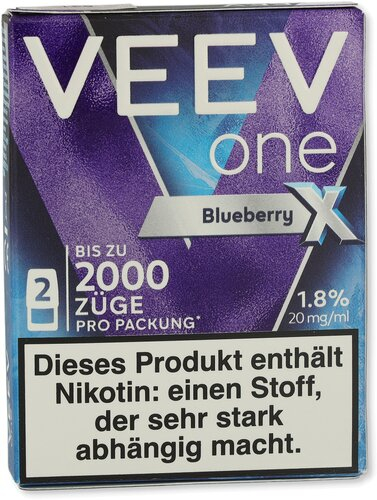 VEEV One Pods Blueberry X 2x2ml 20mg