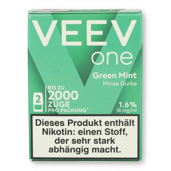 VEEV One Pods Green Mint 18mg/ml