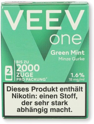 VEEV One Pods Green Mint 18mg/ml
