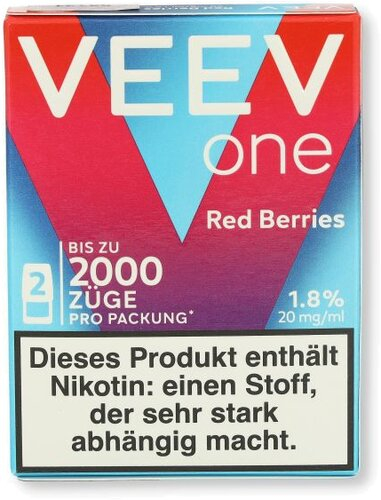 VEEV One Pods Red Berries 20mg VEEV One Pods Red Berries 20mg
