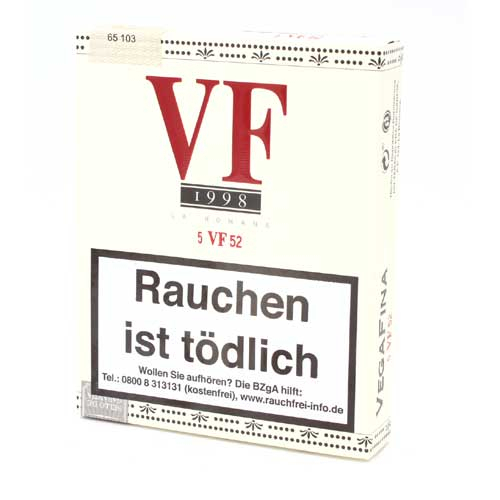 Vegafina 1998 VR 52 Zigarren 5Stk. Vegafina 1998 VR 52 Zigarren 5Stk.