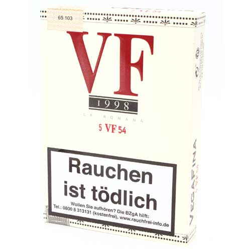 Vegafina 1998 VR 54 Zigarren 5Stk. Vegafina 1998 VR 54 Zigarren 5Stk.
