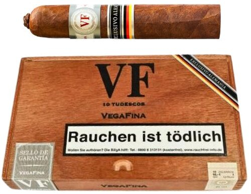 Vegafina Exclusivo Alemania 10 Stk. Zigarren Vegafina Exclusivo Alemania 10 Stk. Zigarren