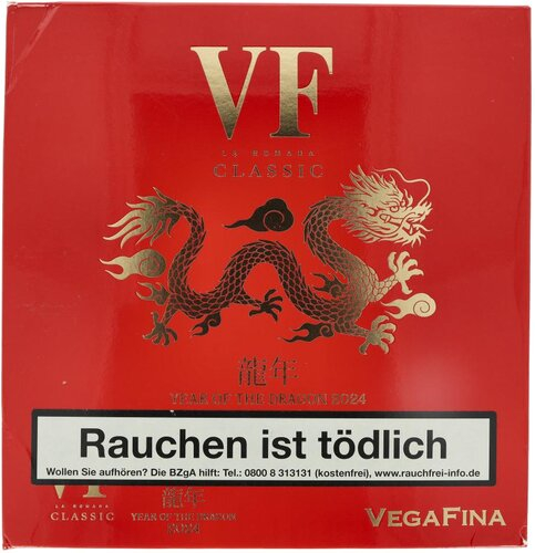 VegaFina Year of the Dragon 2024 Zigarren 16 Stk.