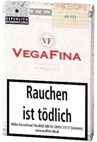 Vegafina Zigarren Perla 4Stk. Vegafina Zigarren Perla 4Stk.