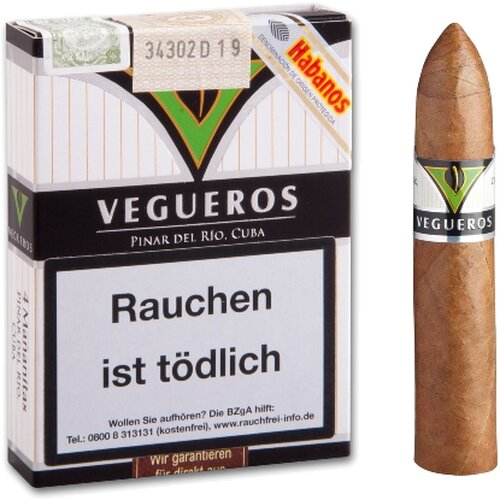 Vegueros Mananitas Zigarren 4 Stück