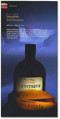 Venezuela Rum Pampero Aniversario Spirituosen Venezuela Rum Pampero Aniversario Spirituosen