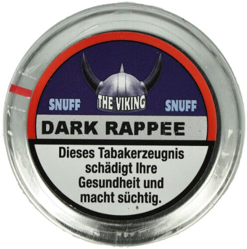 Viking Snuff Dark Rappee 20g Dose Viking Snuff Dark Rappee 20g Dose
