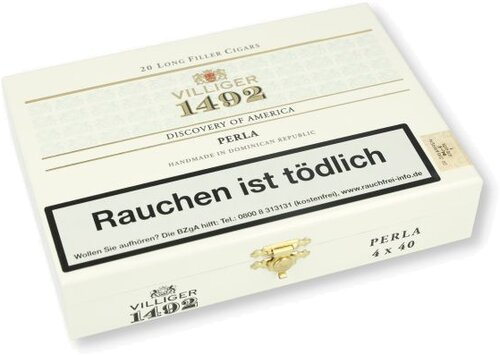 Villiger 1492 Perla Zigarren 20 Stk. Villiger 1492 Perla Zigarren 20 Stk.