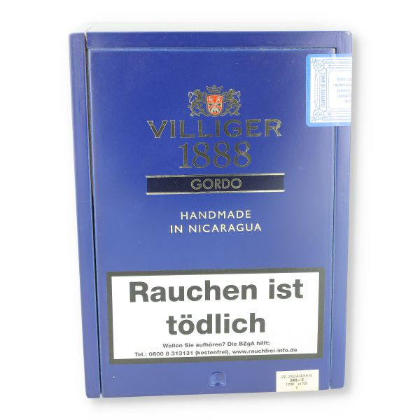 Villiger 1888 Nicaragua Gordo Zigarren 20 Stk.