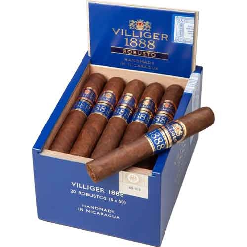 Villiger 1888 Nicaragua Robusto Zigarren 20Stk. Villiger 1888 Nicaragua Robusto Zigarren 20Stk.