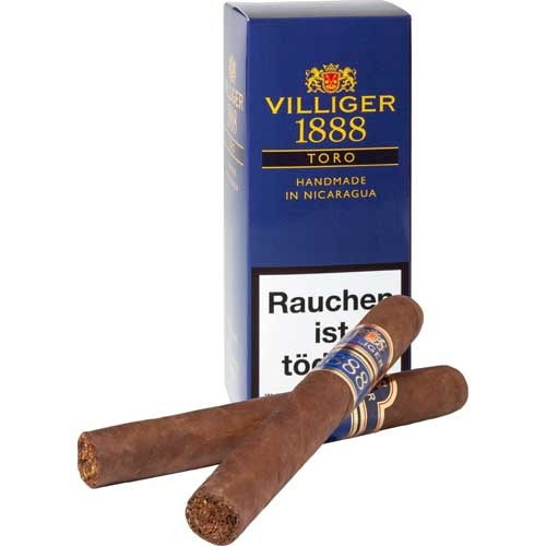Villiger 1888 Nicaragua Toro Zigarren 9Stk. Villiger 1888 Nicaragua Toro Zigarren 9Stk.