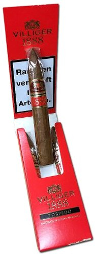 Villiger 1888 Torpedo Zigarren 3 Stk. Villiger 1888 Torpedo Zigarren 3 Stk.