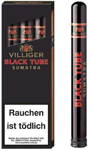 Villiger Black Tube Zigarren 3Stk. Villiger Black Tube Zigarren 3Stk.