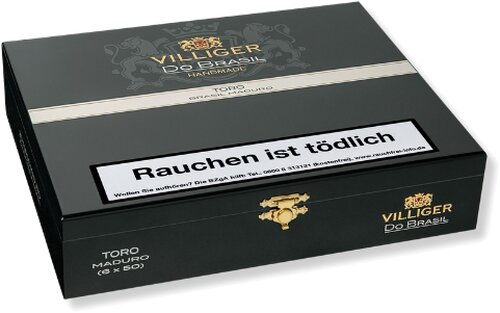 Villiger Do Brasil Maduro Toro Zigarren 20 Stk. Villiger Do Brasil Maduro Toro Zigarren 20 Stk.