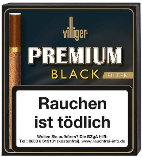 Villiger Premium Black Filter Zigarillos Villiger Premium Black Filter Zigarillos