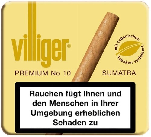 Villiger Premium No.10 Sumatra Zigarillos