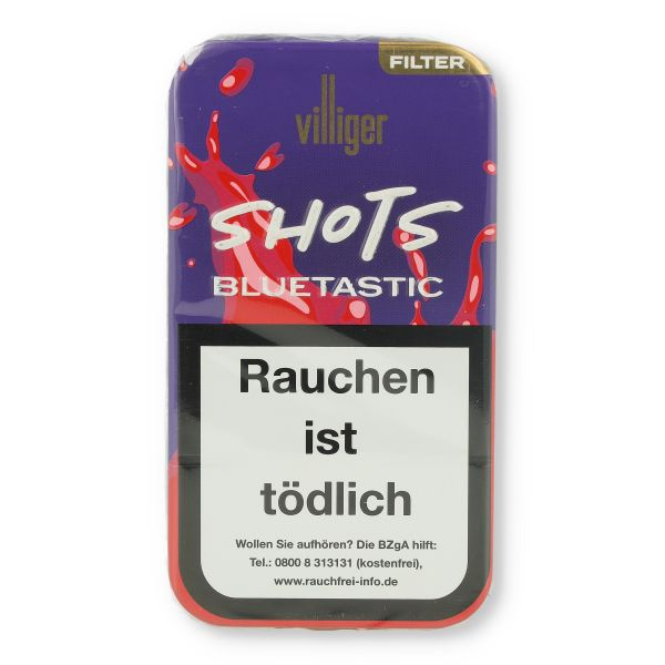 Villiger Shots Bluetastic Filtercigarillos 10 Stück
