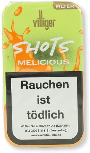 Villiger Shots Melicious Filtercigarillos 10 Stück