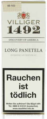 Villiger Zigarren 1492 Long Panatela 4Stk. Villiger Zigarren 1492 Long Panatela 4Stk.