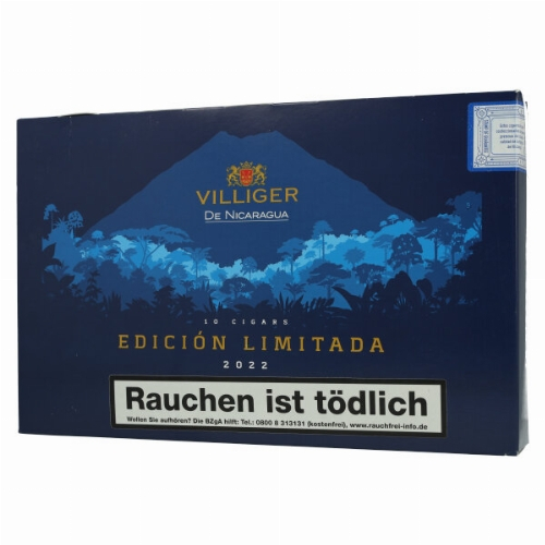 Villiger Zigarren Nicaragua Gran Toro Edicion Limitada 2022 10Stk. Villiger Zigarren Nicaragua Gran Toro Edicion Limitada 2022 10Stk.