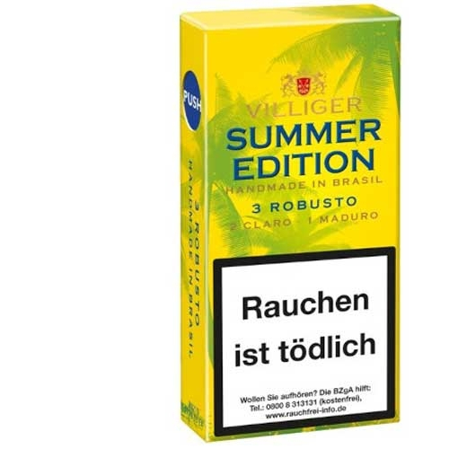 Villiger Zigarren Summer Edition Robusto 3tk. Villiger Zigarren Summer Edition Robusto 3tk.