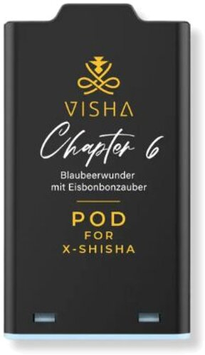 Visha Chapter 6 X-Bar X-Shisha Pod 7ml Nikotinfrei
