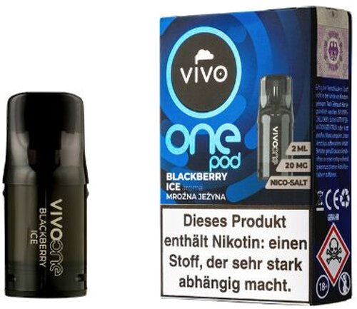 VIVO One Pod Blackberry Ice 20mg 1 x 2ml