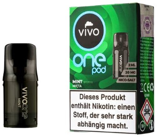VIVO One Pod Mint 20mg 1 x 2ml VIVO One Pod Mint 20mg 1 x 2ml