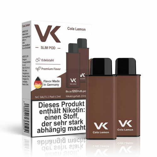 VK Slim Prefilled Pods Cola Lemon 2x2ml 20mg