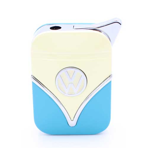 Volkswagen Feuerzeug Bulli Piezo creme/blau Volkswagen Feuerzeug Bulli Piezo creme/blau