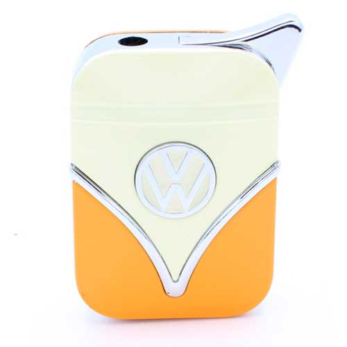 Volkswagen Feuerzeug Bulli Piezo creme/orange Volkswagen Feuerzeug Bulli Piezo creme/orange
