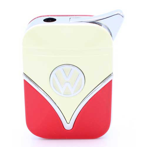 Volkswagen Feuerzeug Bulli Piezo creme/rot Volkswagen Feuerzeug Bulli Piezo creme/rot
