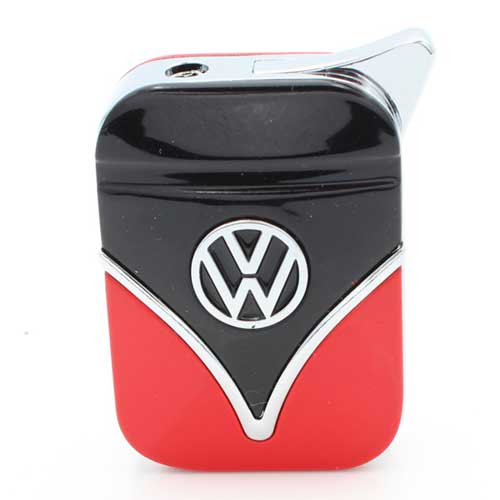 Volkswagen Feuerzeug Bulli Piezo schwarz/rot Volkswagen Feuerzeug Bulli Piezo schwarz/rot