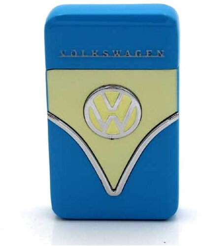 Volkswagen Feuerzeug Jet Full Cap hellblau/creme
