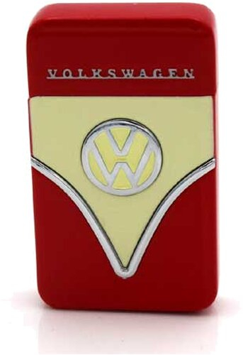 Volkswagen Feuerzeug Jet Full Cap rot/creme