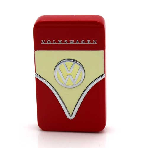 Volkswagen Feuerzeug Jet Full Cap rot/creme Volkswagen Feuerzeug Jet Full Cap rot/creme