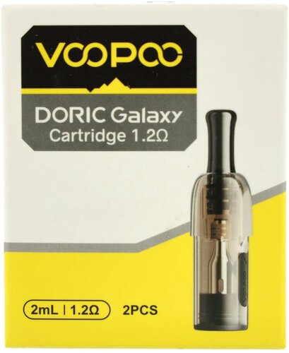 Voopoo Doric Galaxy Pod Tank Verdampfer 1,2 Ohm 2 Stk. Voopoo Doric Galaxy Pod Tank Verdampfer 1,2 Ohm 2 Stk.