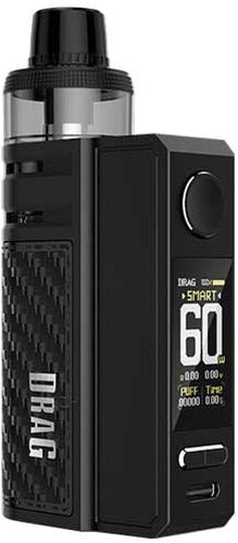 Voopoo Drag E60 Kit E-Zigarette Carbon-Fiber