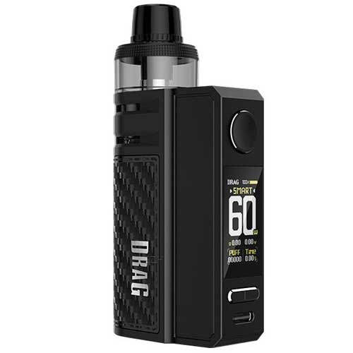 Voopoo Drag E60 Kit E-Zigarette Carbon-Fiber Voopoo Drag E60 Kit E-Zigarette Carbon-Fiber