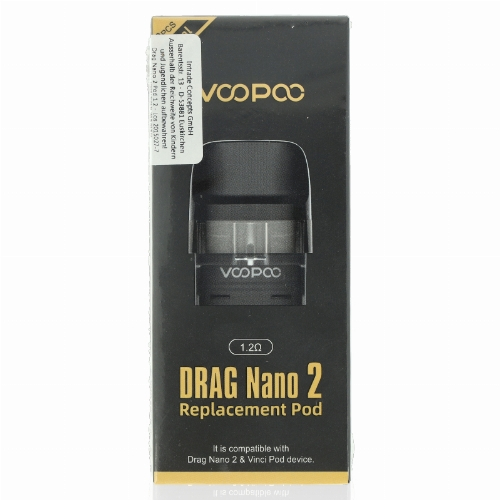 Voopoo Drag Nano 2 Pod Tank Verdampfer 1.2 Ohm Voopoo Drag Nano 2 Pod Tank Verdampfer 1.2 Ohm