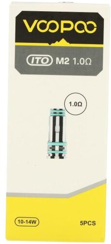 Voopoo ITO-M2 Head 1.0 Ohm 5 Stk. Voopoo ITO-M2 Head 1.0 Ohm 5 Stk.