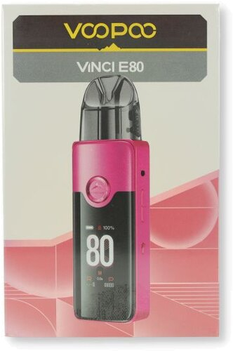 Voopoo Vinci E80 Pod Kit Rose-Red