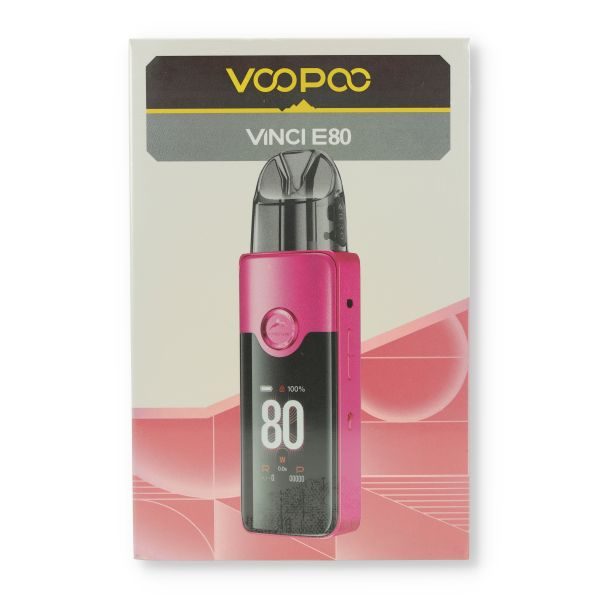 Voopoo Vinci E80 Pod Kit Rose-Red