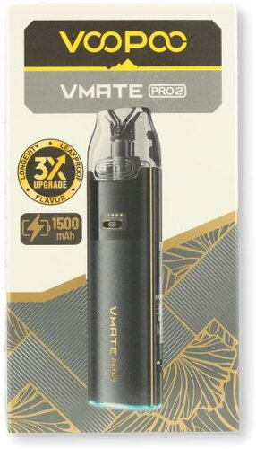 Voopoo Vmate Pro 2 Gilt Black Voopoo Vmate Pro 2 Gilt Black