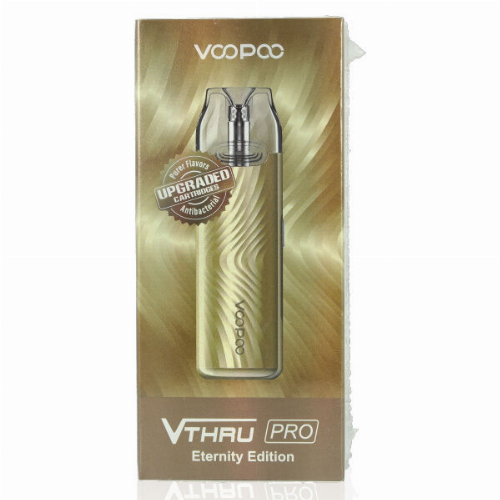 Voopoo V.Thru Pro Pod Kit E-Zigarette Eternity Edition Luxury-Gold Voopoo V.Thru Pro Pod Kit E-Zigarette Eternity Edition Luxury-Gold
